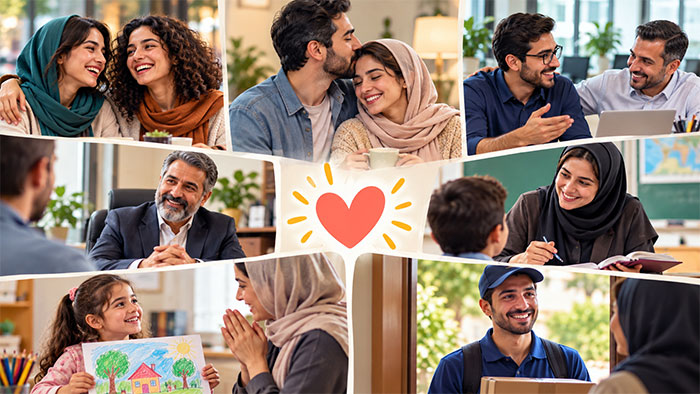 تعریف و تمجید از دوست همکار و رفیق 