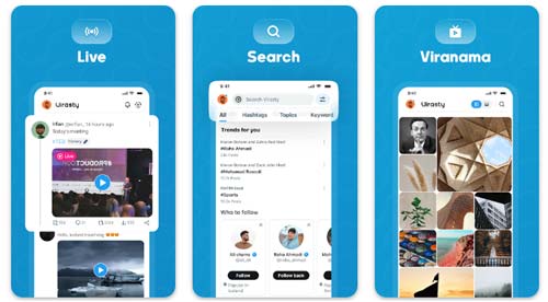 پیام رسان ویراستی (Virasty)