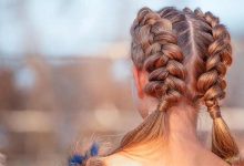 آموزش بافت مو ساده در منزل جلوی سر+ فیلم آموزشی