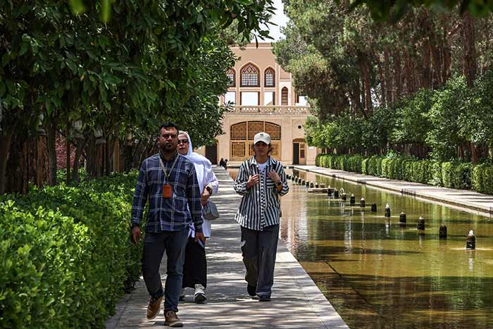 گردشگران خارجی در یزد 