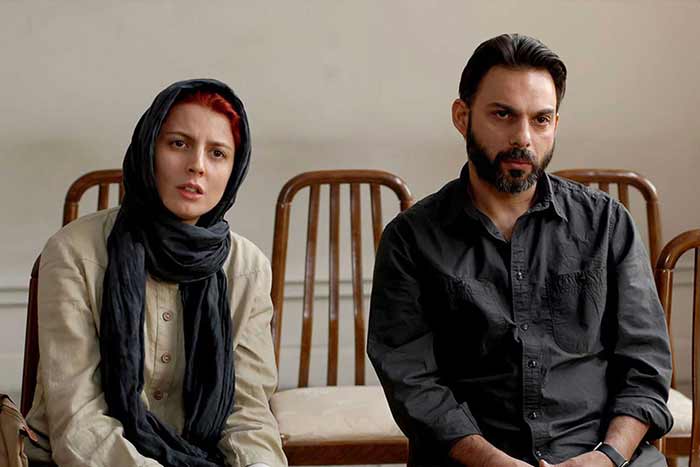 صحنه ای از فیلم جدایی نادر از سیمین
