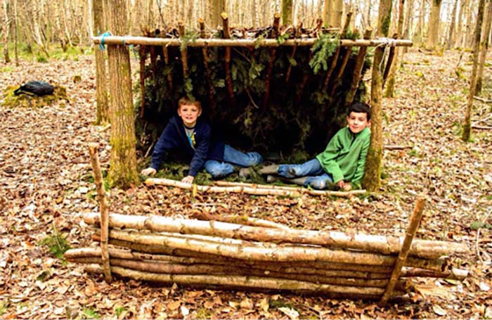 بازی ساخت پناهگاه مینیاتوری (Miniature Shelter Building Challenge)