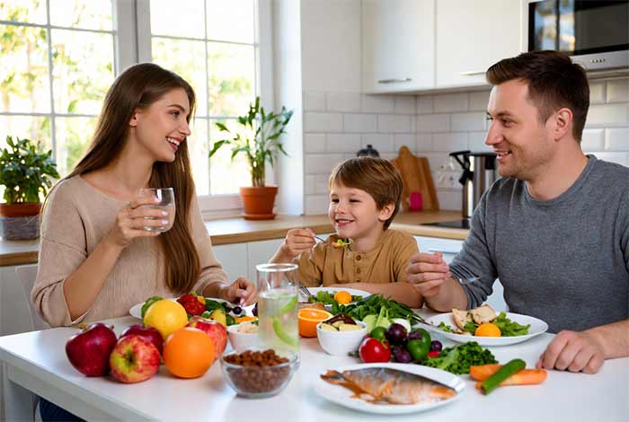 آداب معاشرت تغذیه سالم انتخاب کنید