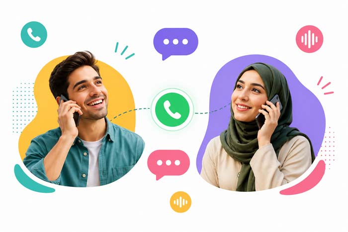 جذابیت 60 متن مکالمه تلفنی و 12 بهترین نمونه مکالمه تلفنی