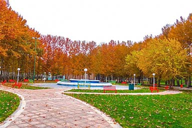 پارک شرقی (پارک معلم): فضایی آرام برای قدم زدن