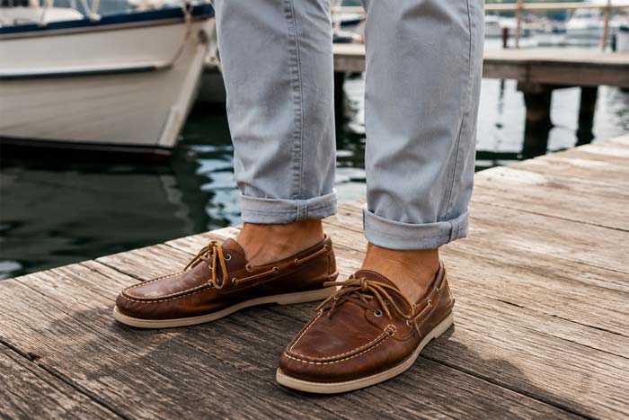 استایل کفش قایقی (Boat Shoes)