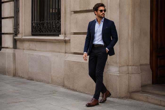 استایل کفش بروژ (Brogues)