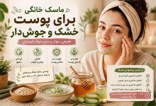 ماسک خانگی برای پوست خشک و جوش دار (6 بهترین)