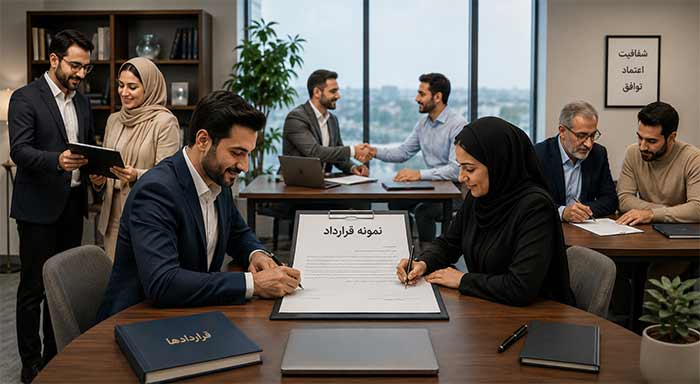 سینما نمونه قرارداد
