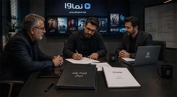 سینما قرارداد نگارش سریال نمایش خانگی (VOD)
