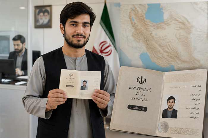 ایران گرفتن اقامت ایران برای افغانی+ پاسپورت اقامت افغانی در ایران
