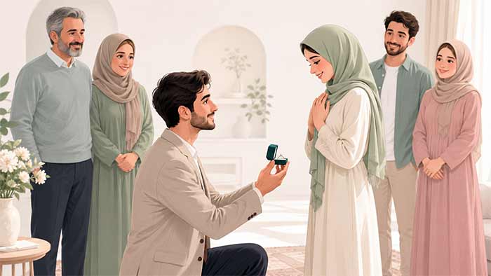 آداب معاشرت پیشنهاد ازدواج به دختر فامیل (6 بهترین روش+ 8 ترفند)