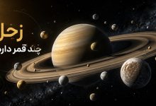 زحل چند قمر دارد؟ نام و عکس قمرها و 9 فکت جالب